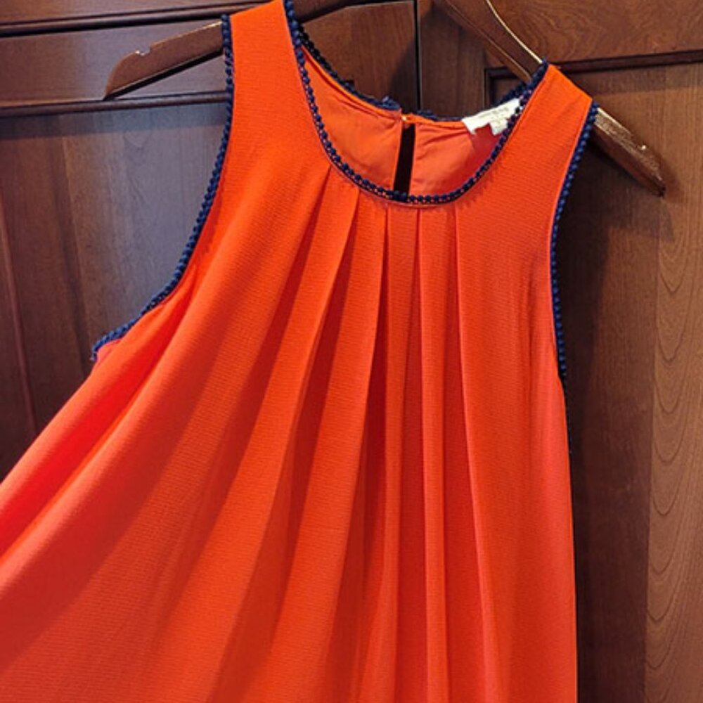 BRAN NEW Umgee Flowy Orange and Blue Dress